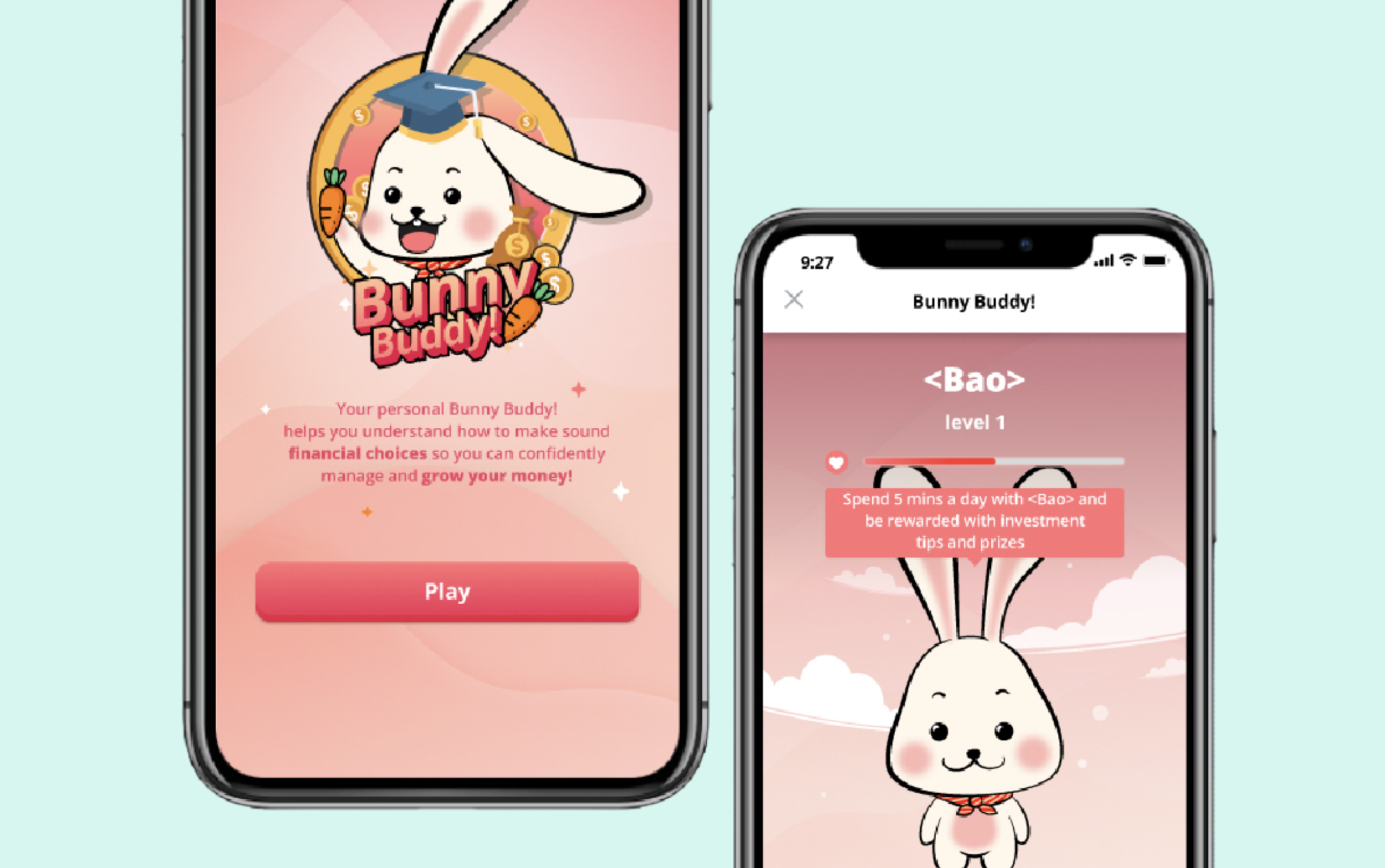 Bunny Buddy a Gamified Investment Education Journey